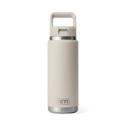 RAMBLER® 26 OZ (769 ML) BOTTLE WITH STRAW CAP Yeti Cape taupe