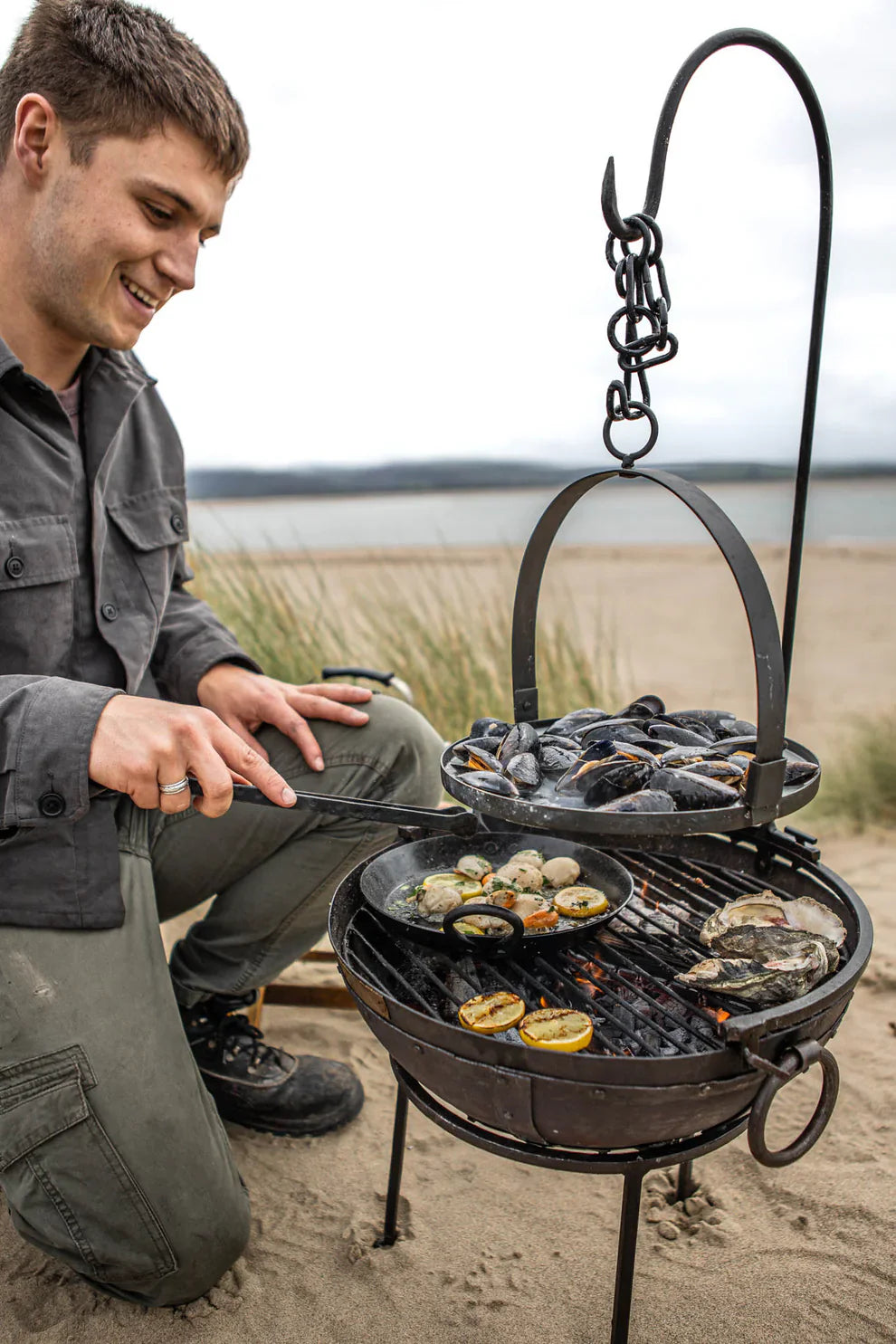 Kadai Travel BBQ Fire Pit Fire Pit kadai